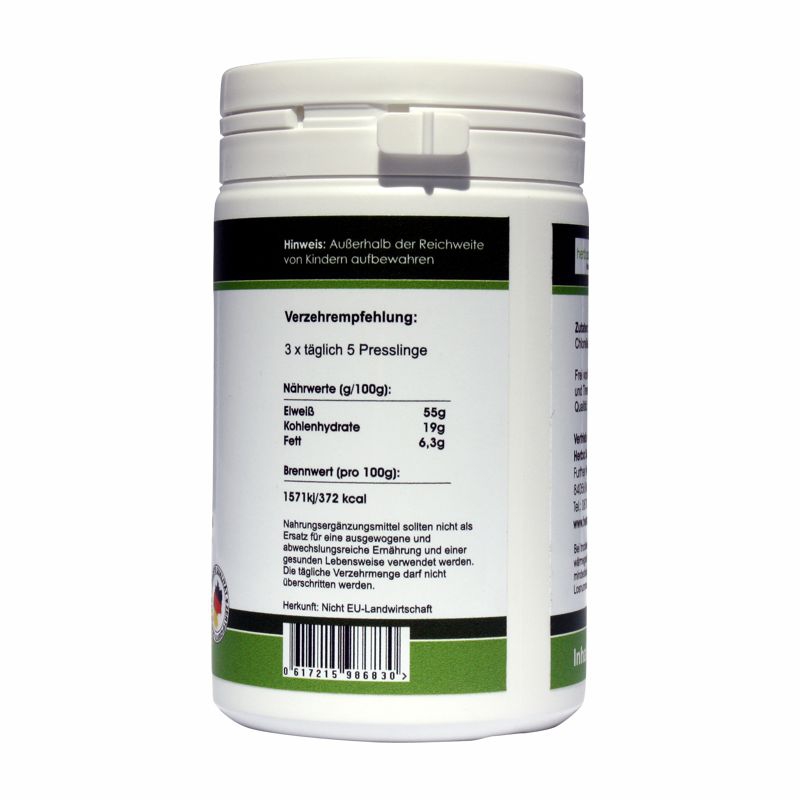 Chlorella ( Organic Certified ) 800 tablets, Herba Sale Ltd.