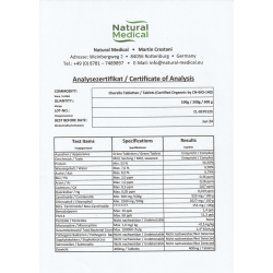 Chlorella pyrenoidosa Presslinge (Zertifizierte-Qualität) 200g