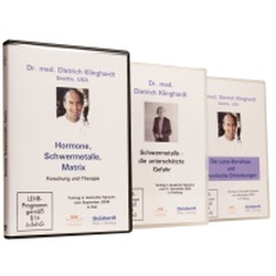 DVD-Lernpaket 6 - Klinghardt - Hormone, Schwermetalle,...