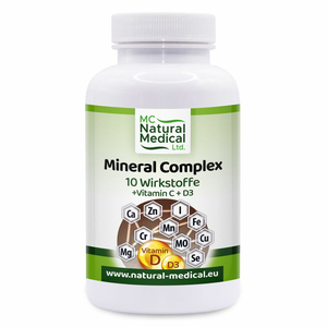 Schwermetallausleitung Gesamtpaket + Mineralkomplex + Omega 3