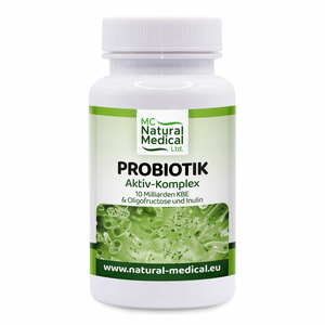 Probiotik Aktiv-  Kapseln mit 10 MRD Bakterien & Inulin und Oligofructose
